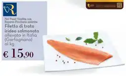 Conad FILETTO DI TROTA IRIDEA SALMONATA offerta