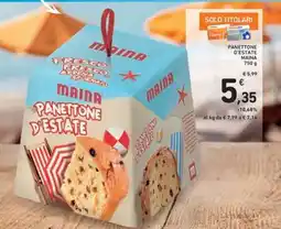 Spazio Conad PANETTONE D'ESTATE MAINA offerta