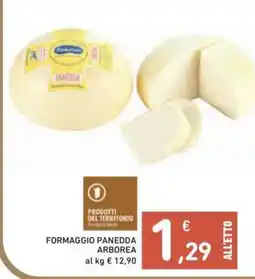 Spazio Conad Formaggio Panedda ARBOREA offerta