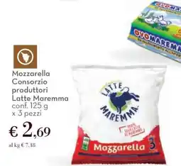 Conad MOZZARELLA CONSORZIO PRODUTTORI LATTE MAREMMA offerta