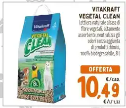 Conad VITAKRAFT VEGETAL CLEAN offerta