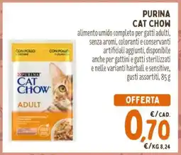 Conad PURINA CAT CHOW offerta