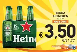 Spazio Conad BIRRA HEINEKEN offerta