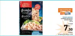 Spazio Conad GAMBERI SGUSCIATI GRAND KRUST offerta