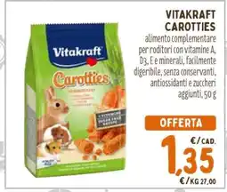 Conad VITAKRAFT CAROTTIES offerta