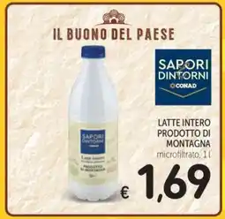 Spazio Conad LATTE INTERO PRODOTTO DI MONTAGNA offerta