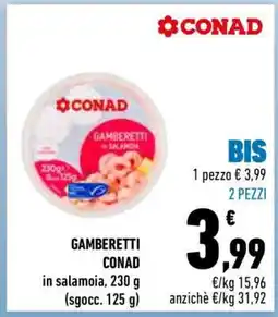 Conad GAMBERETTI CONAD offerta