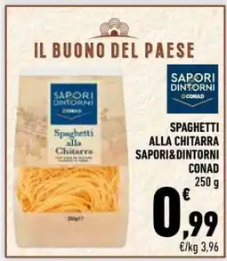 Conad Spaghetti alla Chitarra Sapori&Dintorni Conad offerta