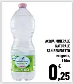 Conad ACQUA MINERALE NATURALE SAN BENEDETTO offerta
