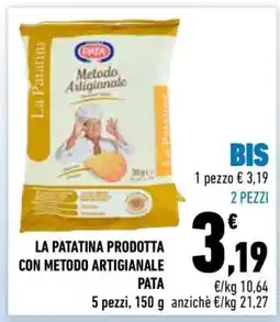 Conad LA PATATINA PRODOTTA CON METODO ARTIGIANALE PATA offerta
