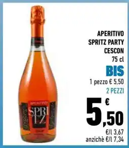 Conad APERITIVO SPRITZ PARTY CESCON offerta