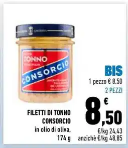 Conad FILETTI DI TONNO CONSORCIO offerta