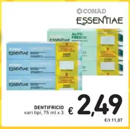 Spazio Conad Dentifricio offerta