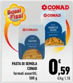 Conad Pasta di semola CONAD offerta