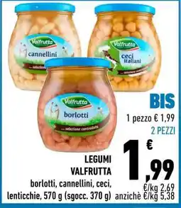 Conad LEGUMI VALFRUTTA offerta