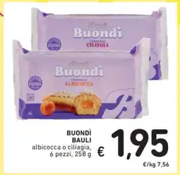 Spazio Conad Buondì Bauli offerta