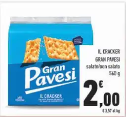 Conad Il Cracker Gran Pavesi offerta