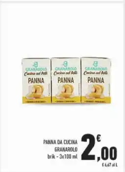 Conad PANNA DA CUCINA GRANAROLO offerta
