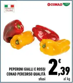 Conad Peperoni Gialli e Rossi offerta