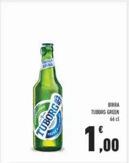 Conad BIRRA TUBORG GREEN offerta