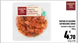 Conad Tartare di Salmone Sapori&Idee Conad offerta