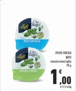Conad Pesto fresco offerta