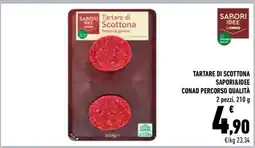 Conad Tartare di Scottona offerta