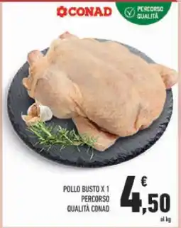 Conad POLLO BUSTO X 1 PERCORSO QUALITÀ CONAD offerta