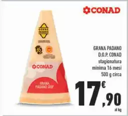 Conad Grana Padano D.O.P. CONAD offerta