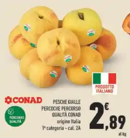 Conad PESCHE GIALLE offerta