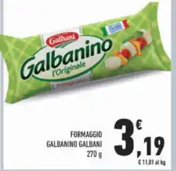 Conad Formaggio Galbanino Galbani offerta