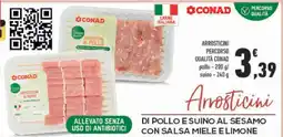 Conad Arrosticini di Pollo e Suino al Sesamo offerta