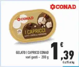 Conad GELATO I CAPRICCI CONAD offerta