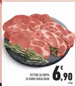 Conad Fettine di Coppa di Suino Senza Osso offerta