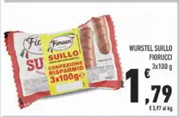 Conad Würstel Suillo FIORUCCI offerta