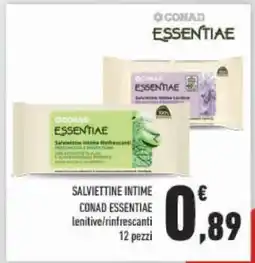 Conad SALVIETTINE INTIME CONAD ESSENTIAE offerta