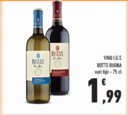 Conad VINO I.G.T. BOTTE BUONA offerta