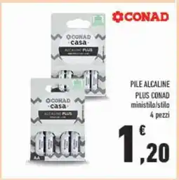 Conad PILE ALCALINE PLUS CONAD offerta