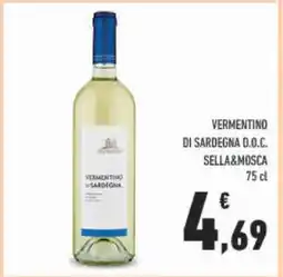Conad VERMENTINO DI SARDEGNA D.O.C. SELLA & MOSCA offerta