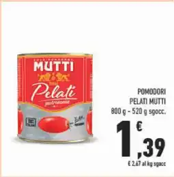 Conad Pomodori Pelati Mutti offerta