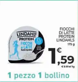 Conad FIOCCHI DI LATTE PROTEIN LINDAHLS offerta