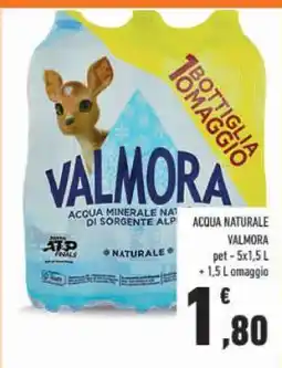 Conad ACQUA NATURALE VALMORA offerta