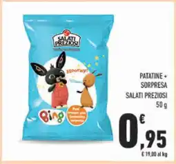 Conad PATATINE + SORPRESA offerta