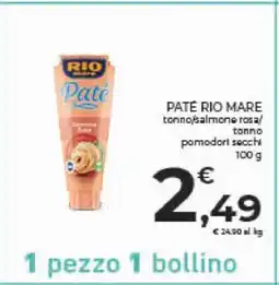 Conad Paté RIO MARE offerta