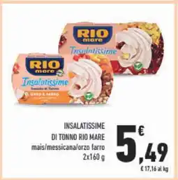Conad INSALATISSIME DI TONNO RIO MARE offerta