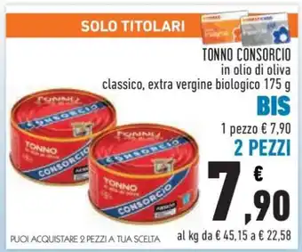 Conad TONNO CONSORCIO offerta