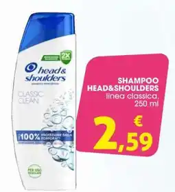 Conad Shampoo Head & Shoulders offerta