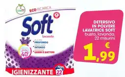 Conad Detersivo in polvere lavatrice Soft offerta