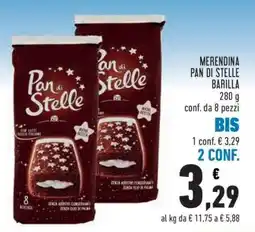 Conad Merendina Pan di Stelle Barilla offerta