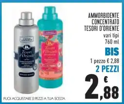 Conad Ammorbidente Concentrato Tesori d’Oriente offerta